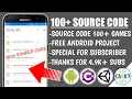100 FREE Games Source Code Download Unity 3D Source Code