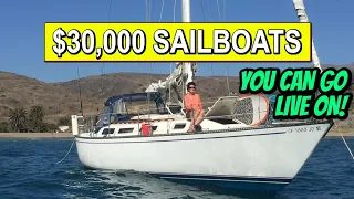 Cheap Sailboat to Live On? 38 Foot Sailboat for $30,000 – Ep 299 – Lady K Sailing