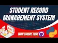 Python Projects for Beginners Student Management System project Tutorial in Python