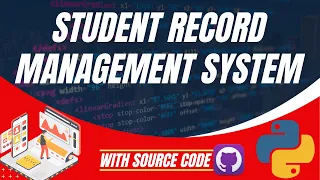 Python Projects for Beginners Student Management System project Tutorial in Python