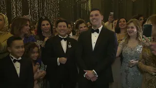 حصريا فرح شريف ابن هاني شاكر كامل بحضور الفنانين و نجوم الفن و المشاهير 