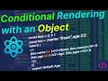 React JS Tutorial - Basic to Advance Conditional Rendering with an Object Ujjwal Technical Tips
