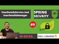 UserDetailsService And UserDetailsManager Spring Security Tutorial Ashwani Kumar Ep 9