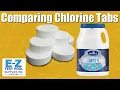 Comparing Chlorine Tablets