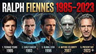Ralph Fiennes Age 1985 - 2023 Transformation