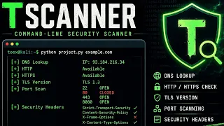 TScanner A Python security scanner CS50P Final Project by TheToex