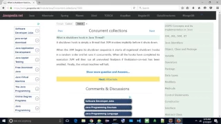 What is shutdown hook in Java Thread javapedia net