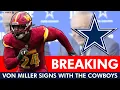 BREAKING Von Miller SIGNING With Dallas Cowboys In NFL Free Agency Dallas Cowboys News