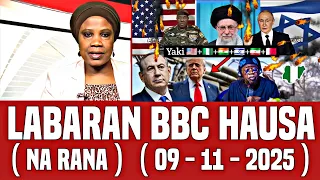 BBC Hausa World News Today 09 11 2025 