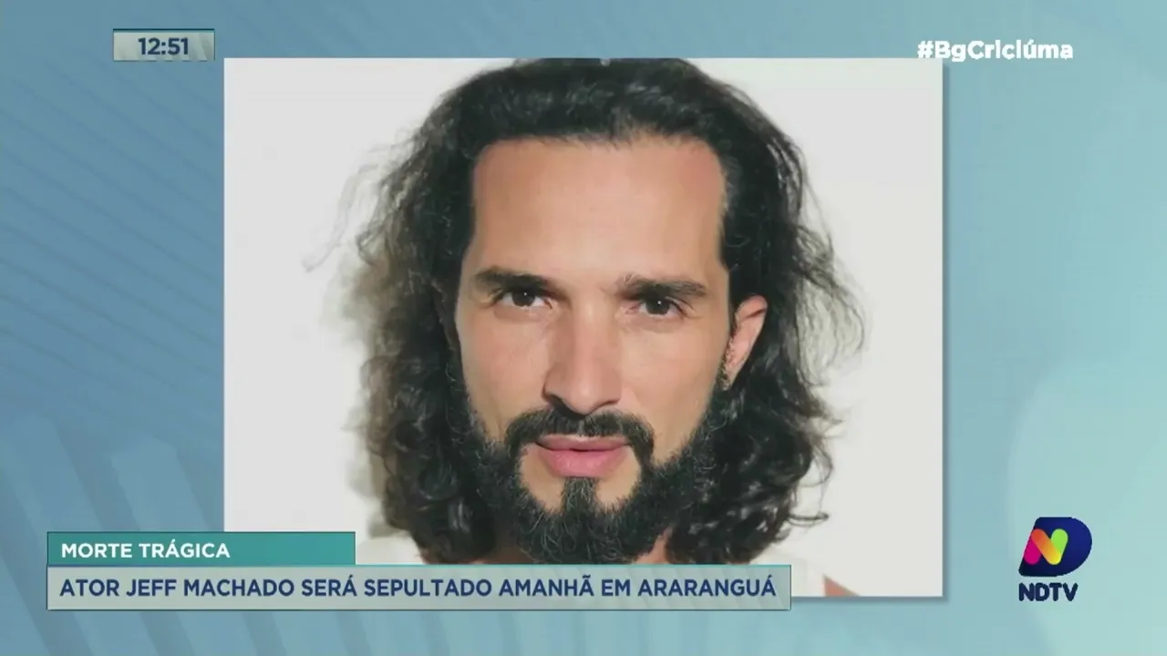 Corpo de Jeff Machado será sepultado neste sábado