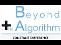 Subtraction Strategy Constant Difference