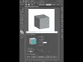 3d cube in illustrator
