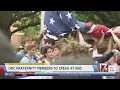 UNC fraternity brothers who held American flag during protests to attend GOP Convention