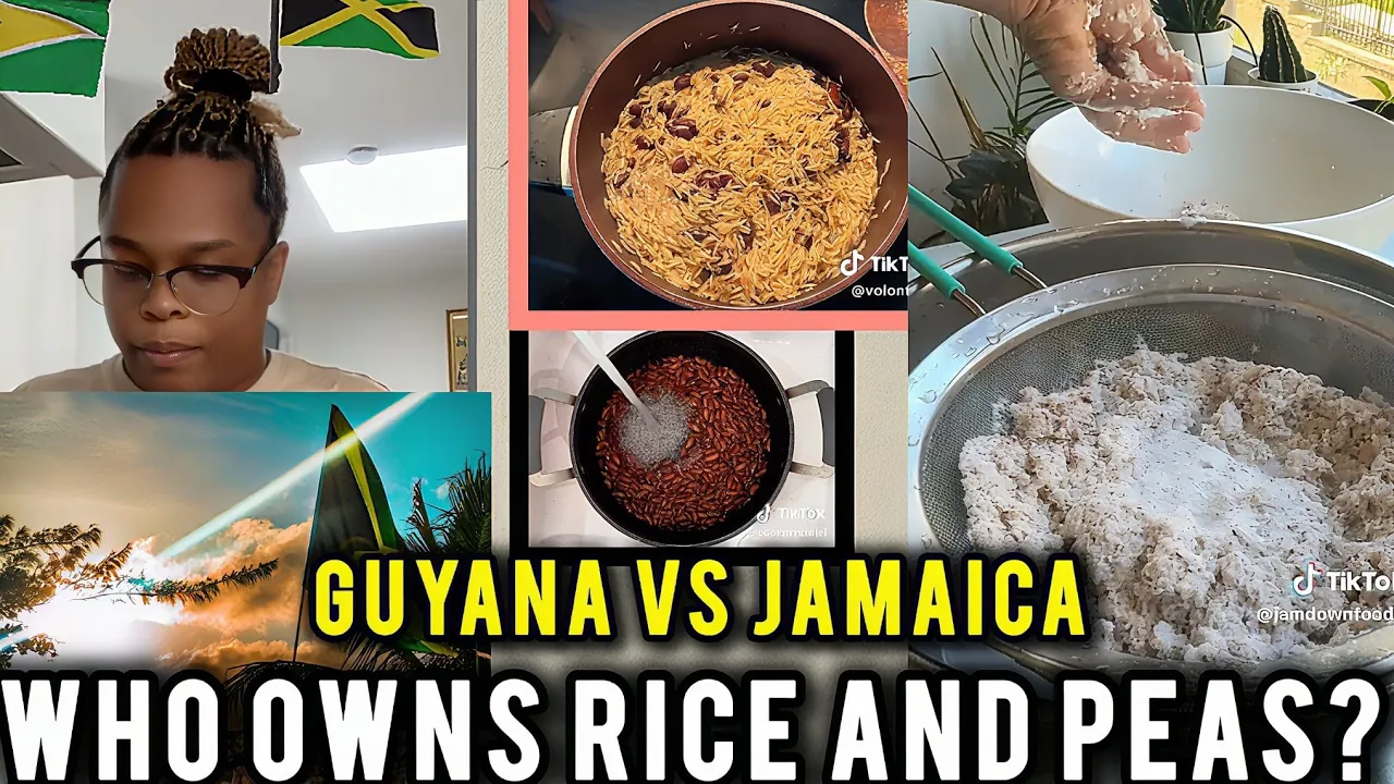 Jamaica vs. Guyana: The Jamaican Roots of Rice and Peas | Caribbean Food History Documentary