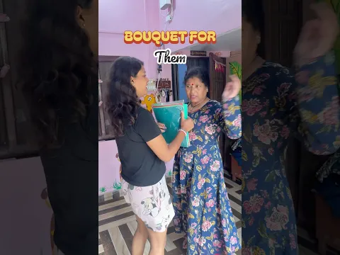 Bouquet for them #mom #niece #craft #creativity #shorts