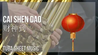 Download Tuba Sheet Music: How to play Cai Shen Dao 财神到 by Liu Wen Zheng 刘文正 MP3