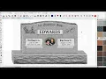 Basic Overview of Lasting Memori s Online Headstone Designer