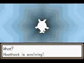 Pokemon Gaia GBA Hoothoot Evolves Into Noctowl