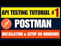 Postman API Testing Tutorial Introduction Installation