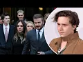 Victoria Beckham \u0026 David Beckham Step Out w/ Romeo, Cruz \u0026 Harper Amid Brooklyn Drama