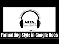 How to Format Styles in Google Docs Virtual Assistant Task