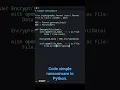 Simple Ransomware in Python
