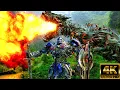 Download Lagu Transformers Age of Extinction | Optimus Prime vs Grimlock - Dinobots Join The Fight Scene 4K