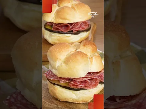 #adv Panino al salame con crema di Provolone e melanzane🥖🤩 | Ti Mando un Vocale❤️