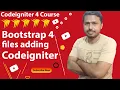 Embedding the bootstrap 4 in CodeIgniter 4 Add Bootstrap CSS and js files in Codeigniter 4 Course