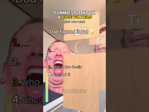 Funniest TikTok Voice Filter Moments😂