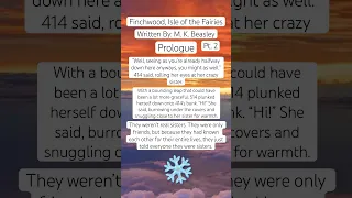 Finchwood Pt 2 Author Book Fairies 