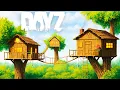 Building The Treehouse HIDEOUT - DayZ Movie