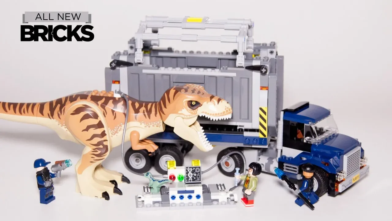 All Lego Jurassic World Sets - Lego Speed Build Review