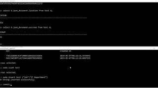 Oracle SODA for SQLCL