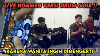 Download Versi Drum Goib ‼ Ada Band - Karena Wanita Ingin Dimengerti (Live Ngamen) MSK | Live Akustik MP3