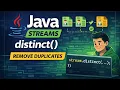 Java Stream distinct Explained Remove Duplicates Easily With Examples