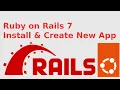 How to install Ruby on Rails 7 in Ubuntu 22 04 LTS Linux