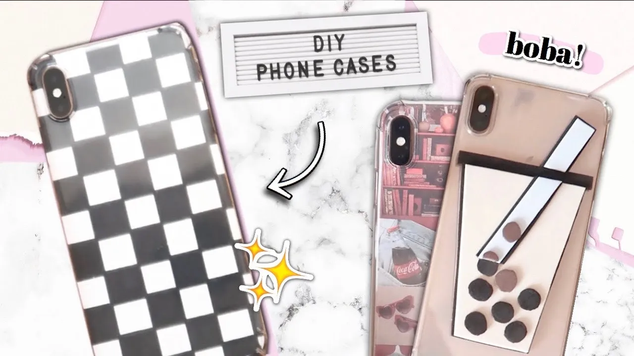 CARA MEMBUAT CASING HP SENDIRI - TESTING OUT VIRAL PHONE HACKS BY 5 MINUTE CRAFT. 