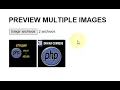JQuery Multiple Images Before Upload JQuery Cargar varias imagenes antes de subirlas