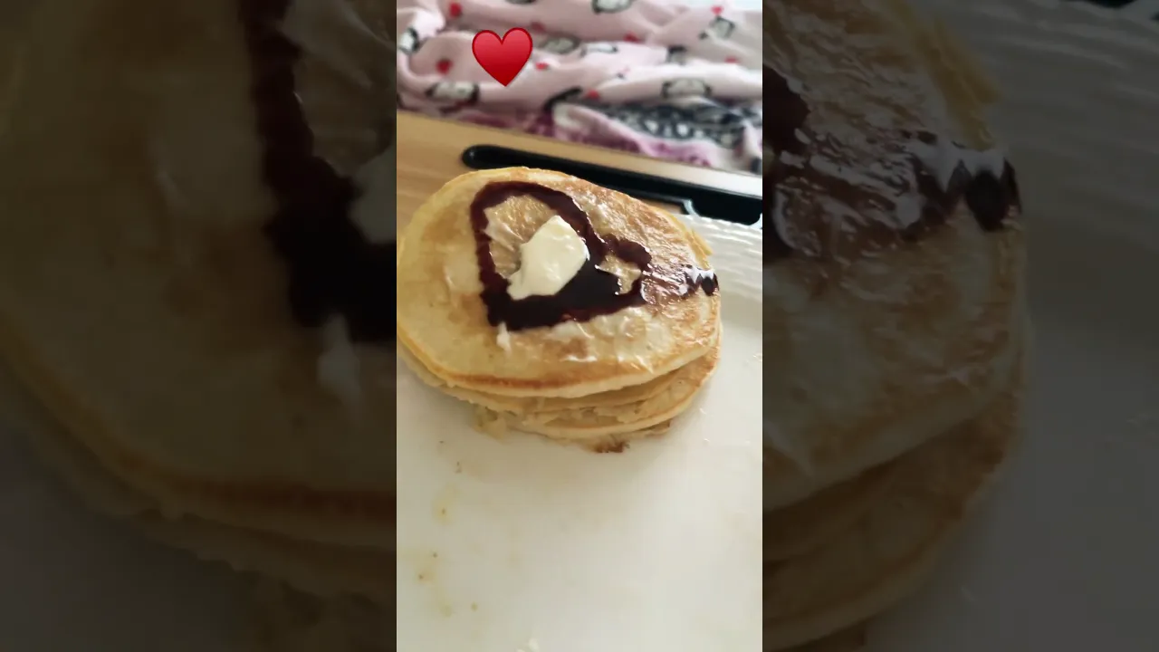 My breakfast 🥞♥️