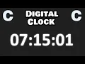 Code a C digital clock in 10 minutes