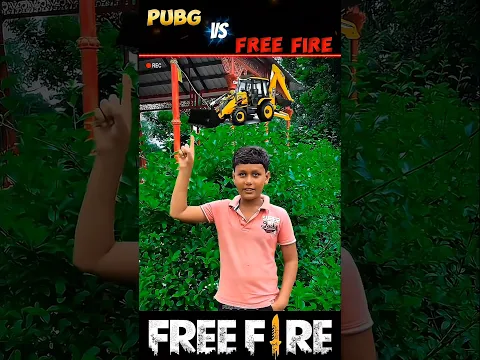 Free Fire Baccha vs Pubg Baccha 🤡 #freefire #pubg #comparison #gaming #trending #shortsfeed #shorts