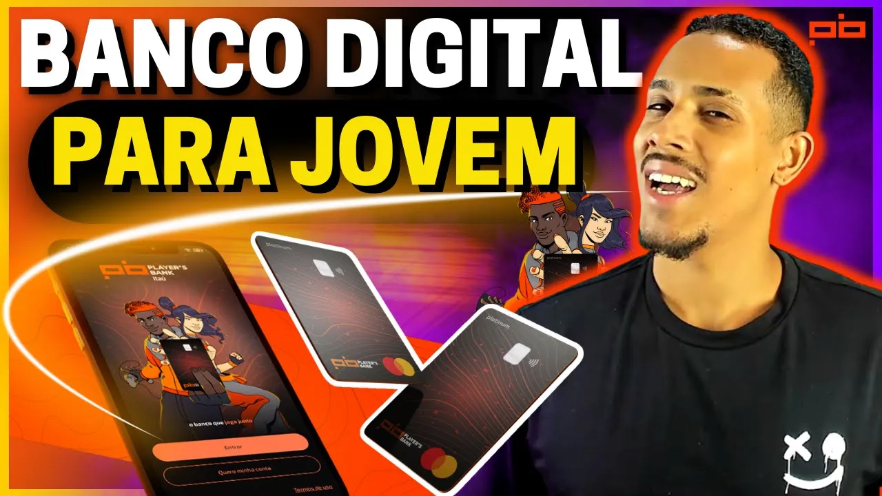 ???? URGENTE! BANCO DIGITAL "Para quem fez 18" QUE APROVA FÁCIL! COM MUITAS VANTAGENS - Rei dos Cartões