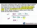 Percent Word Problems Practice Test Full Solutions