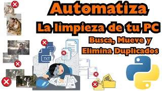 Busca y Elimina Duplicados Python Proyecto Tkinter 2025 Automatiza la limpieza de tu PC