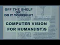 Lagu Off the Shelf? Computer Vision tools for Digital Humanties research [CV for DH, Germaine Götzelmann]