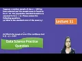 Question on Confidence interval confidence interval in data science data science full course