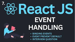 Event Handling in ReactJs Tutorial Complete React Course