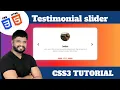 Ep70 - Bootstrap Testimonial slider tutorial with source code
