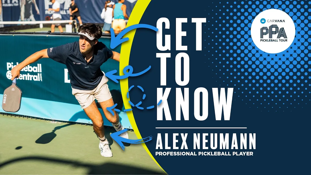 Get to know the PPA Tour's Visor King: Alex Neumann.